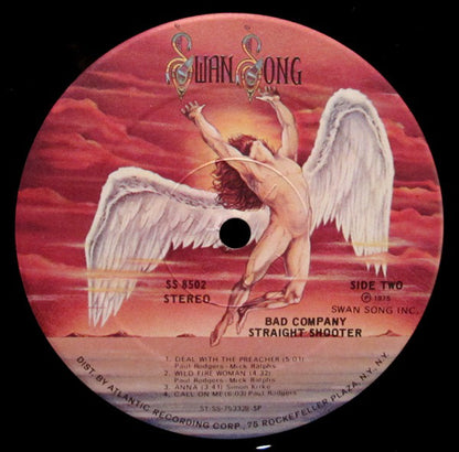 Bad Company (3) : Straight Shooter (LP, Album, RE, SP )