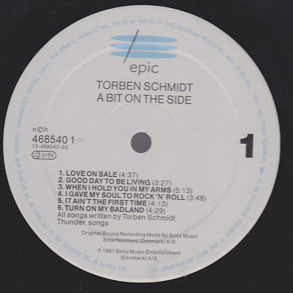 Torben Schmidt (2) : A Bit On The Side (LP, Album)