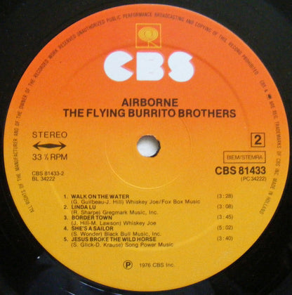 The Flying Burrito Bros : Airborne (LP, Album)