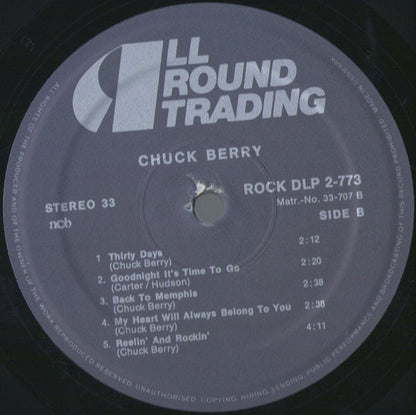 Chuck Berry : Back In The USA (2xLP, Comp)