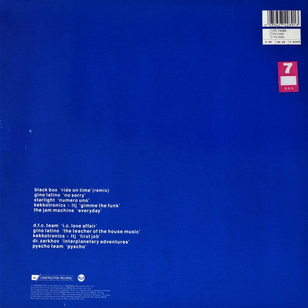 Various : Italia (Dance Music From Italy) (LP, Comp)