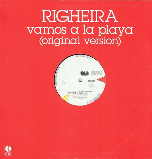 Righeira : Vamos A La Playa (Original Version) (12", Maxi)