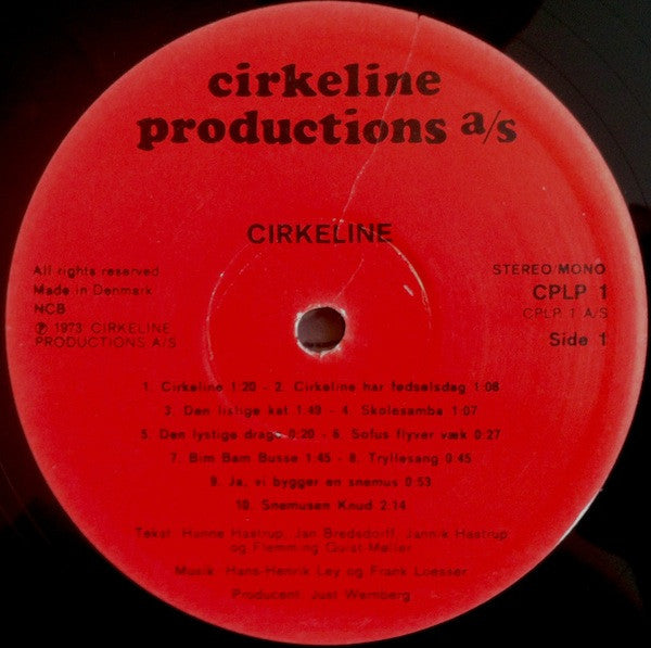Hanne Hastrup : Cirkeline (LP, Album)