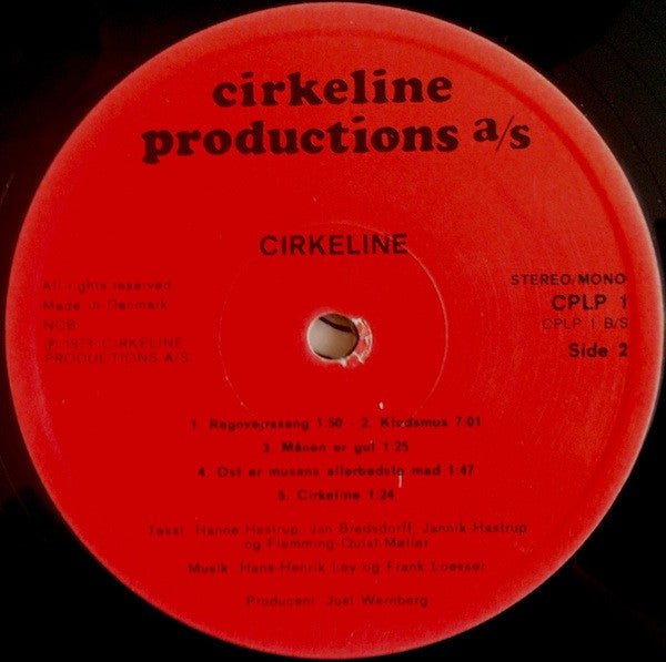 Hanne Hastrup : Cirkeline (LP, Album)