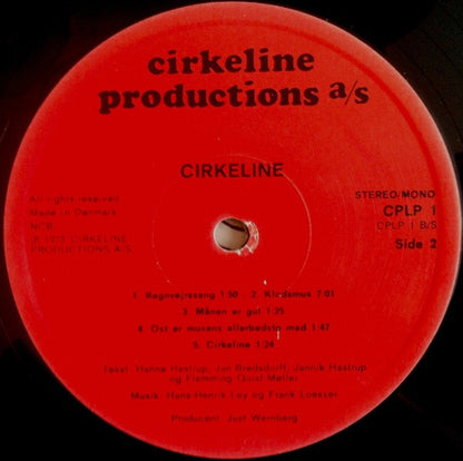 Hanne Hastrup : Cirkeline (LP, Album)