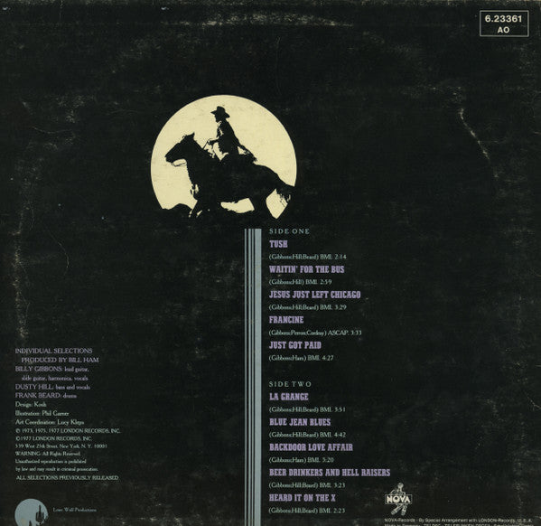 ZZ Top : The Best Of ZZ Top (LP, Comp)