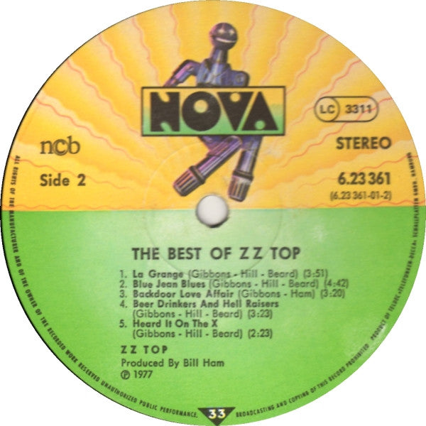 ZZ Top : The Best Of ZZ Top (LP, Comp)
