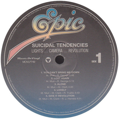Suicidal Tendencies : Lights... Camera... Revolution (LP, Album, RE, 180)