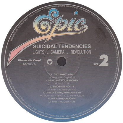 Suicidal Tendencies : Lights... Camera... Revolution (LP, Album, RE, 180)