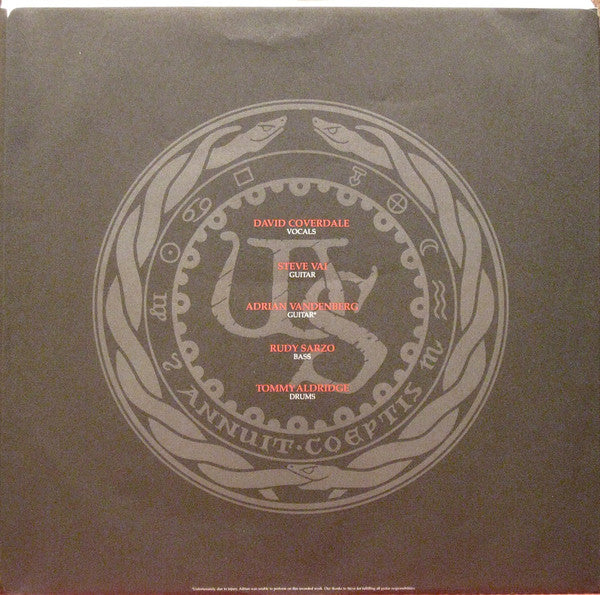 Whitesnake : Slip Of The Tongue (LP, Album)
