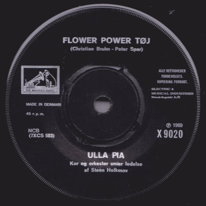 Ulla Pia : Flower Power Tøj / Karneval I Caracas (7", Single)