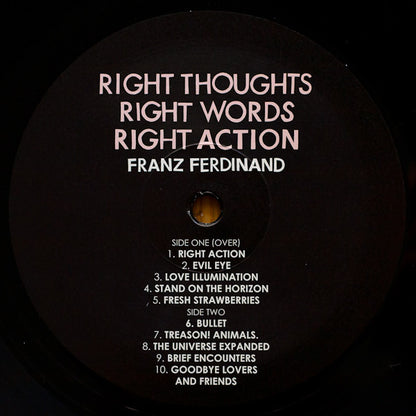 Franz Ferdinand : Right Thoughts, Right Words, Right Action (LP, Album, 180)