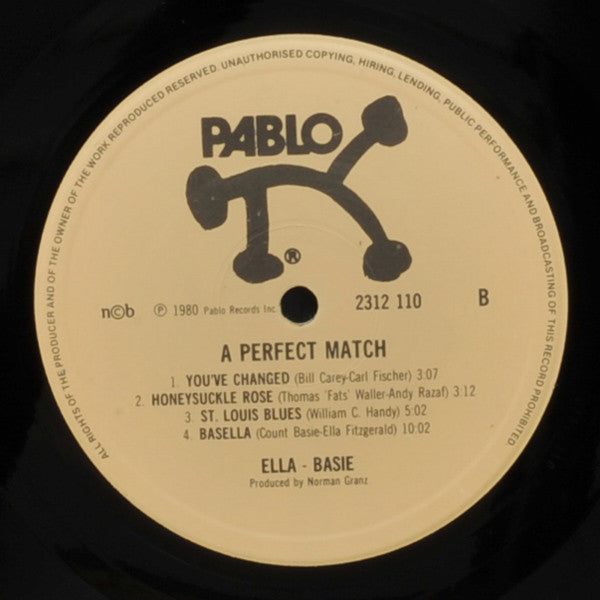 Ella* And Basie* : A Perfect Match (LP, Album)