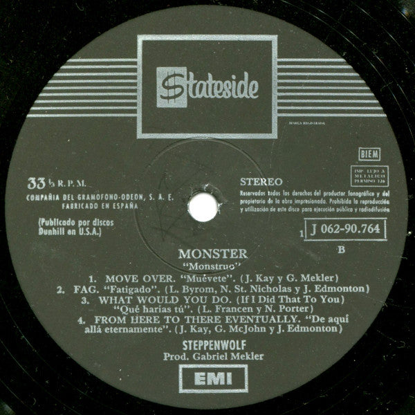Steppenwolf : Monster (LP, Album)