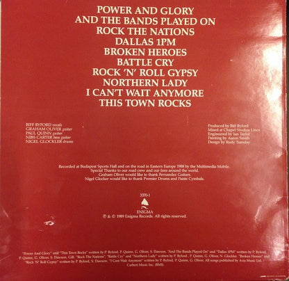 Saxon : Rock 'N Roll Gypsies (LP, Album)