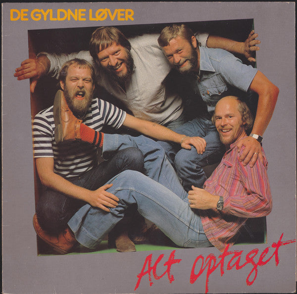 De Gyldne Løver : Alt Optaget (LP, Album)