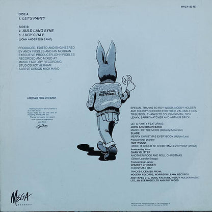 Jive Bunny And The Mastermixers : Let's Party / Auld Lang Syne (12", Maxi)