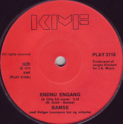 Flemming "Bamse" Jørgensen : Endnu Engang / Helt Alene (7")