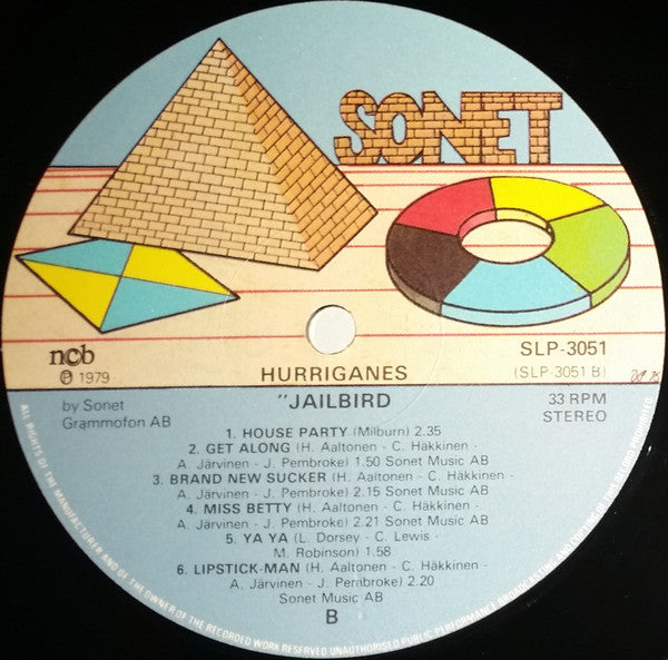 Hurriganes : Jailbird (LP, Album)