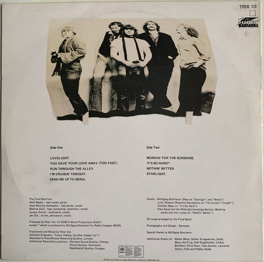 Food Band : Foodband (LP, Album)
