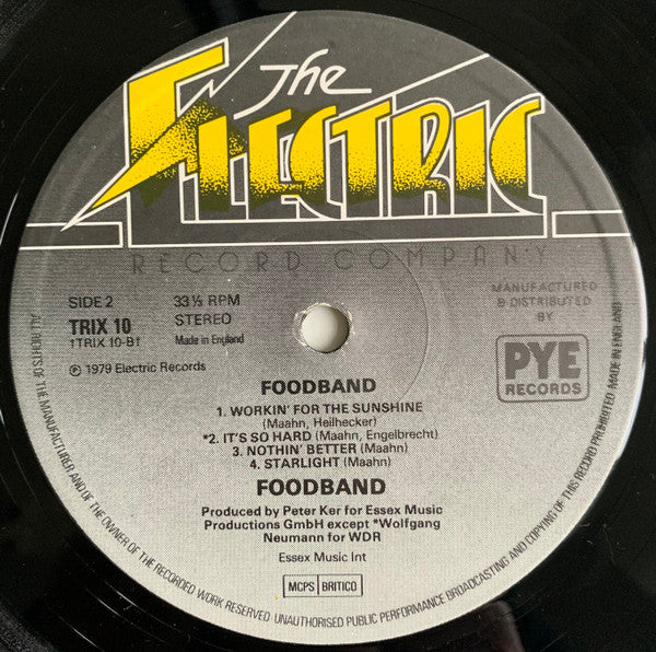 Food Band : Foodband (LP, Album)