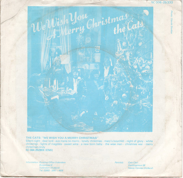 The Cats : Silent Night  (7", Single)