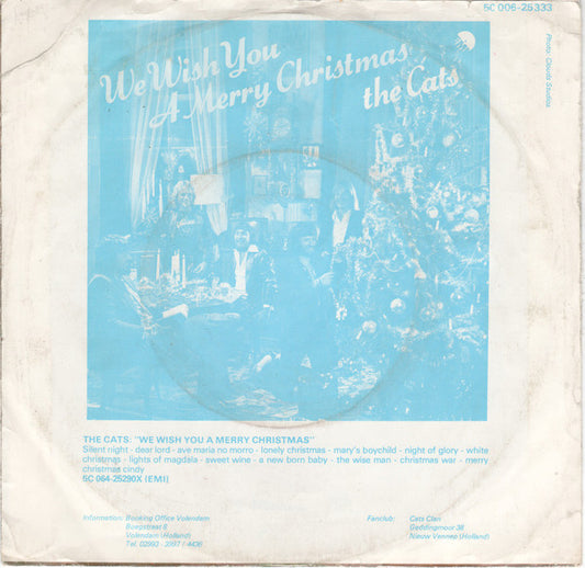 The Cats : Silent Night  (7", Single)