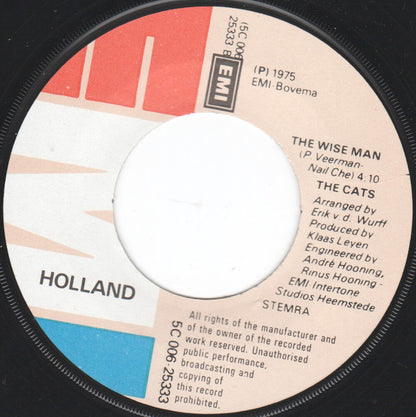 The Cats : Silent Night  (7", Single)