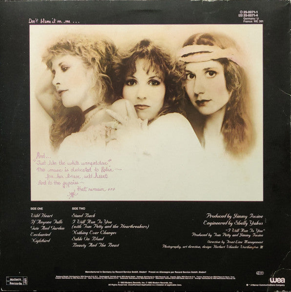 Stevie Nicks : The Wild Heart (LP, Album)