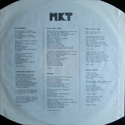 M.K.T. : M.K.T. (LP, Album)