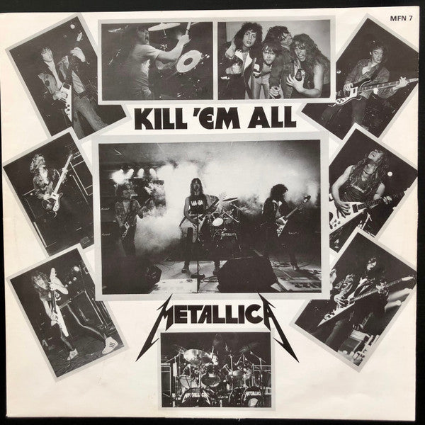 Metallica : Kill 'Em All (LP, Album, RP)