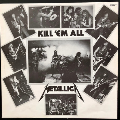 Metallica : Kill 'Em All (LP, Album, RP)