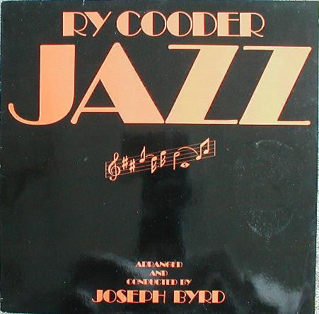 Ry Cooder : Jazz (LP, Album, RE)