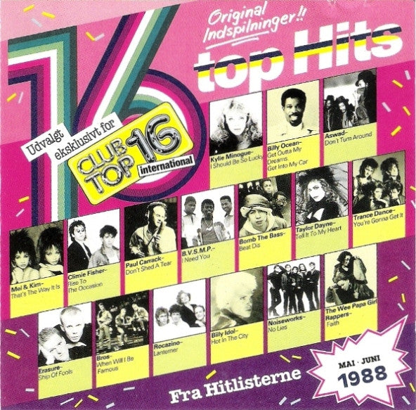 Various : Club Top 16 Mai/Juni 1988 (LP, Comp)