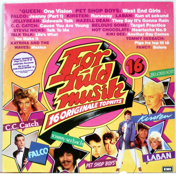 Various : For Fuld Musik 16 (LP, Comp)