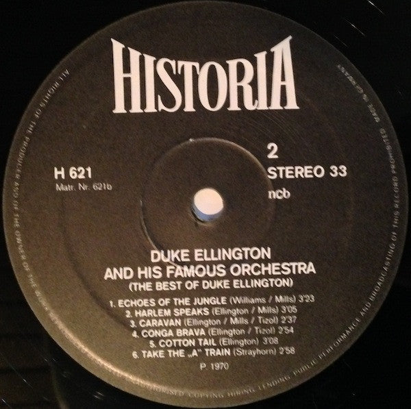 Duke Ellington : Duke Ellington (LP, Comp, RE + LP, Comp, RE + Album, Comp)