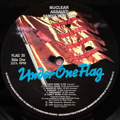 Nuclear Assault : Handle With Care (LP, Album)