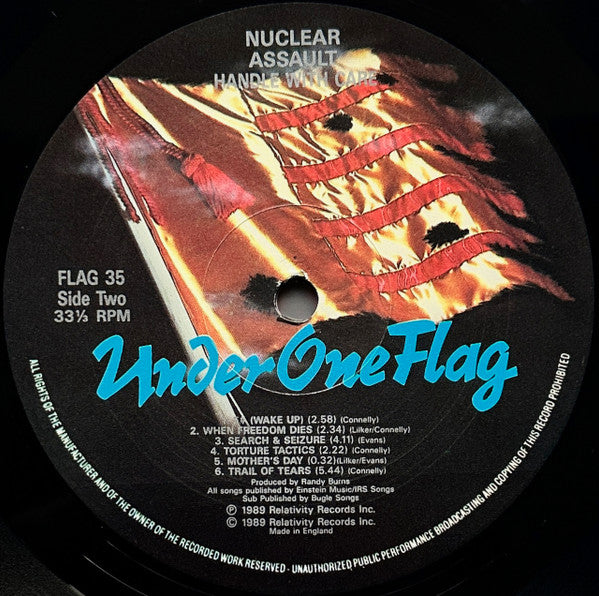 Nuclear Assault : Handle With Care (LP, Album)