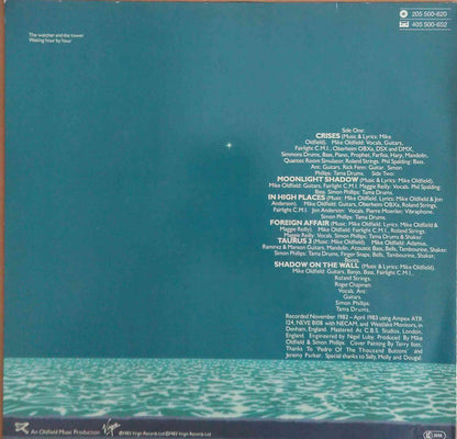 Mike Oldfield : Crises (LP, Album)