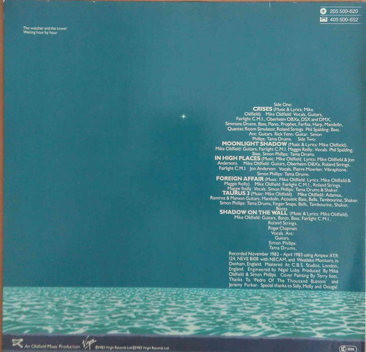 Mike Oldfield : Crises (LP, Album)