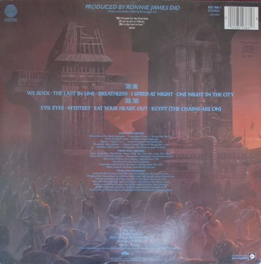 Dio (2) : The Last In Line (LP, Album)