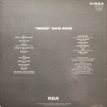 David Bowie : "Heroes" (LP, Album, RE)