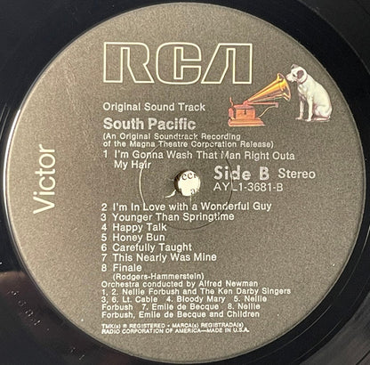 Rodgers & Hammerstein : RCA Victor Presents Rodgers & Hammerstein's South Pacific (An Original Soundtrack Recording) (LP, Album, RE)