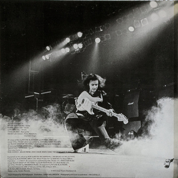 Rainbow : Ritchie Blackmore's Rainbow (LP, Album, RP, Gat)
