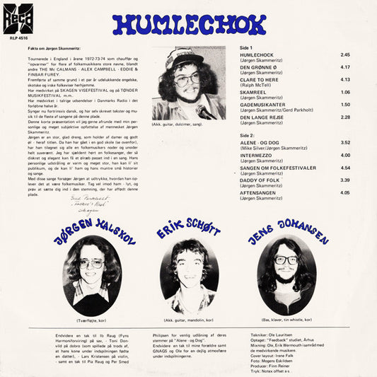 Jørgen Skammeritz : Humlechok (LP, Album)