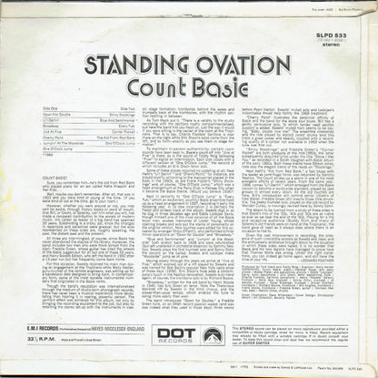 Count Basie : Standing Ovation (LP, Album)