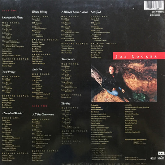 Joe Cocker : Unchain My Heart (LP, Album)