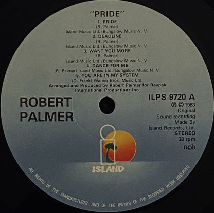 Robert Palmer : Pride (LP, Album)