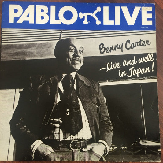 Benny Carter : Live And Well In Japan! (LP, Album)