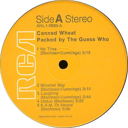 The Guess Who : Canned Wheat (LP, Album, RE)